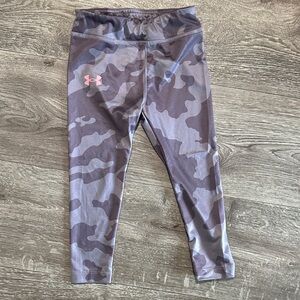 Under Armour Kids Leggings - Gray Camo